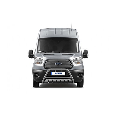 EU Bullbar with Skid Plate - Ford Transit 2015-