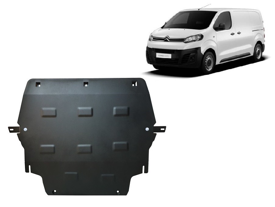 Protector inferior de acero Motor+ | Citroën Dispatch (2016-2026) - 2