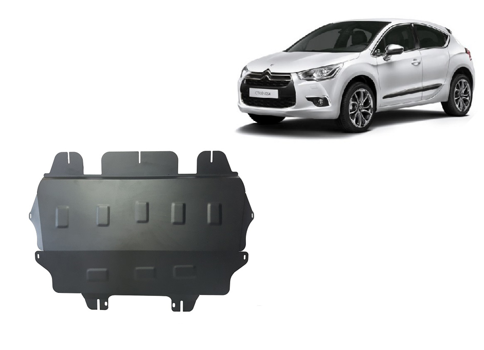 Stahl-Unterfahrschutz Motor+ | Citroën DS4 (2010-2018) - 2