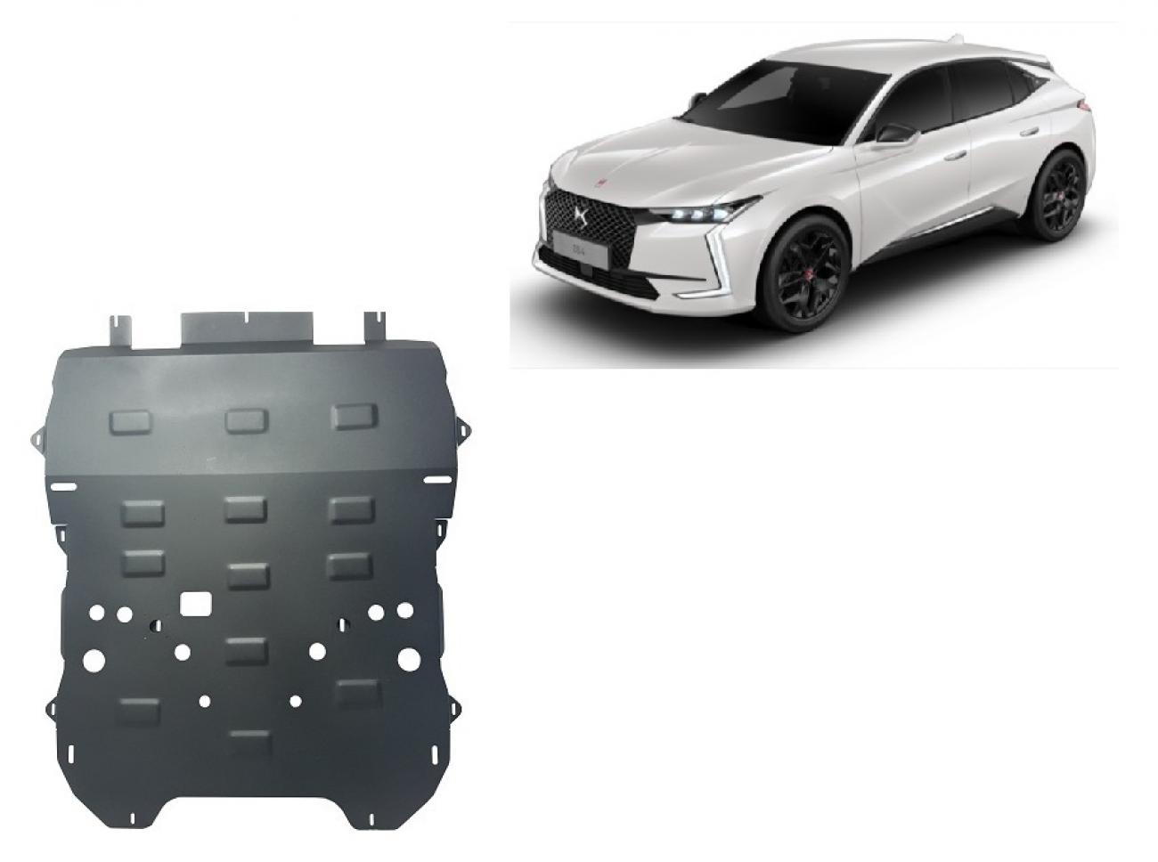 Hasplåt Stål Motor+ | Citroën DS4 II (2021-2026) - 2