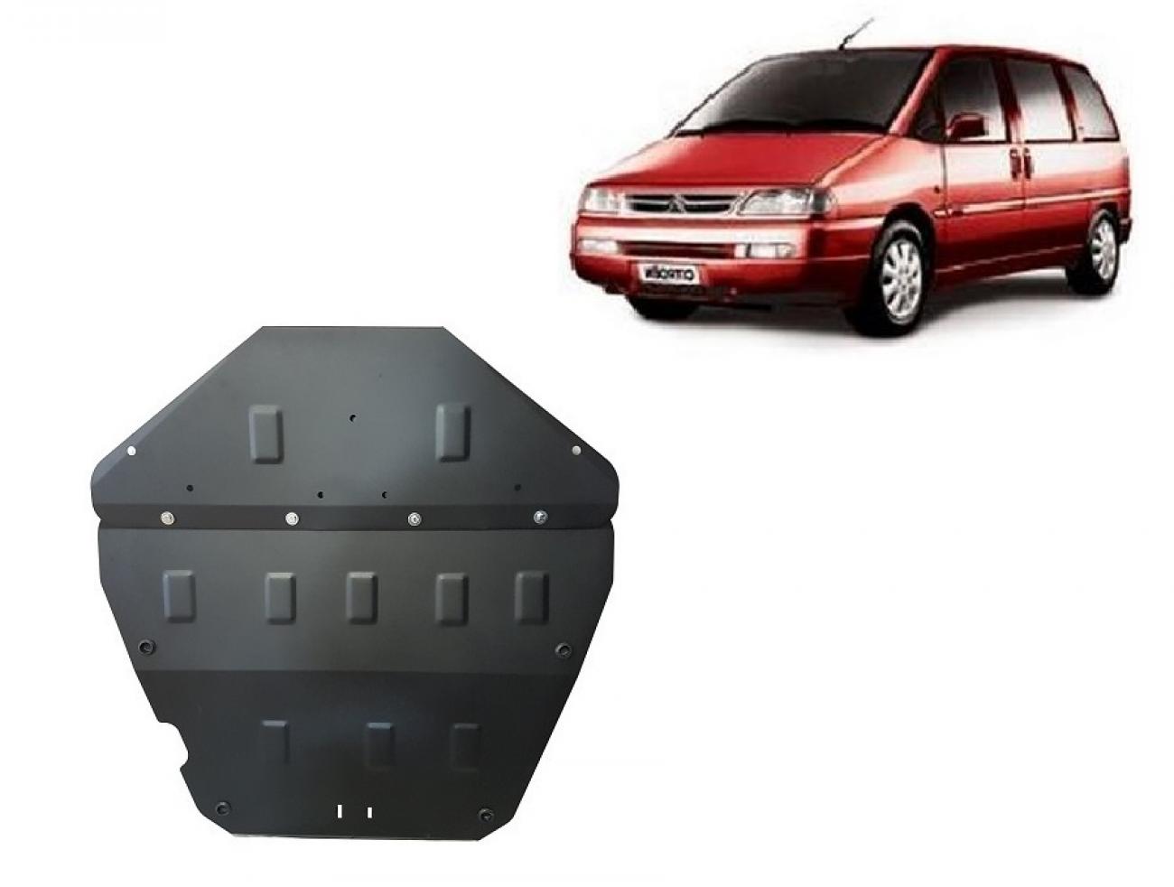 Skid plate Steel Engine+ | Citroën Evasion (1995-2003) - 2