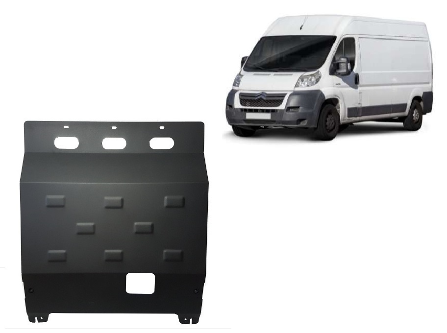 Unterfahrschutz Stahl Motor+ | Citroën Jumper (2016-2026) - 2