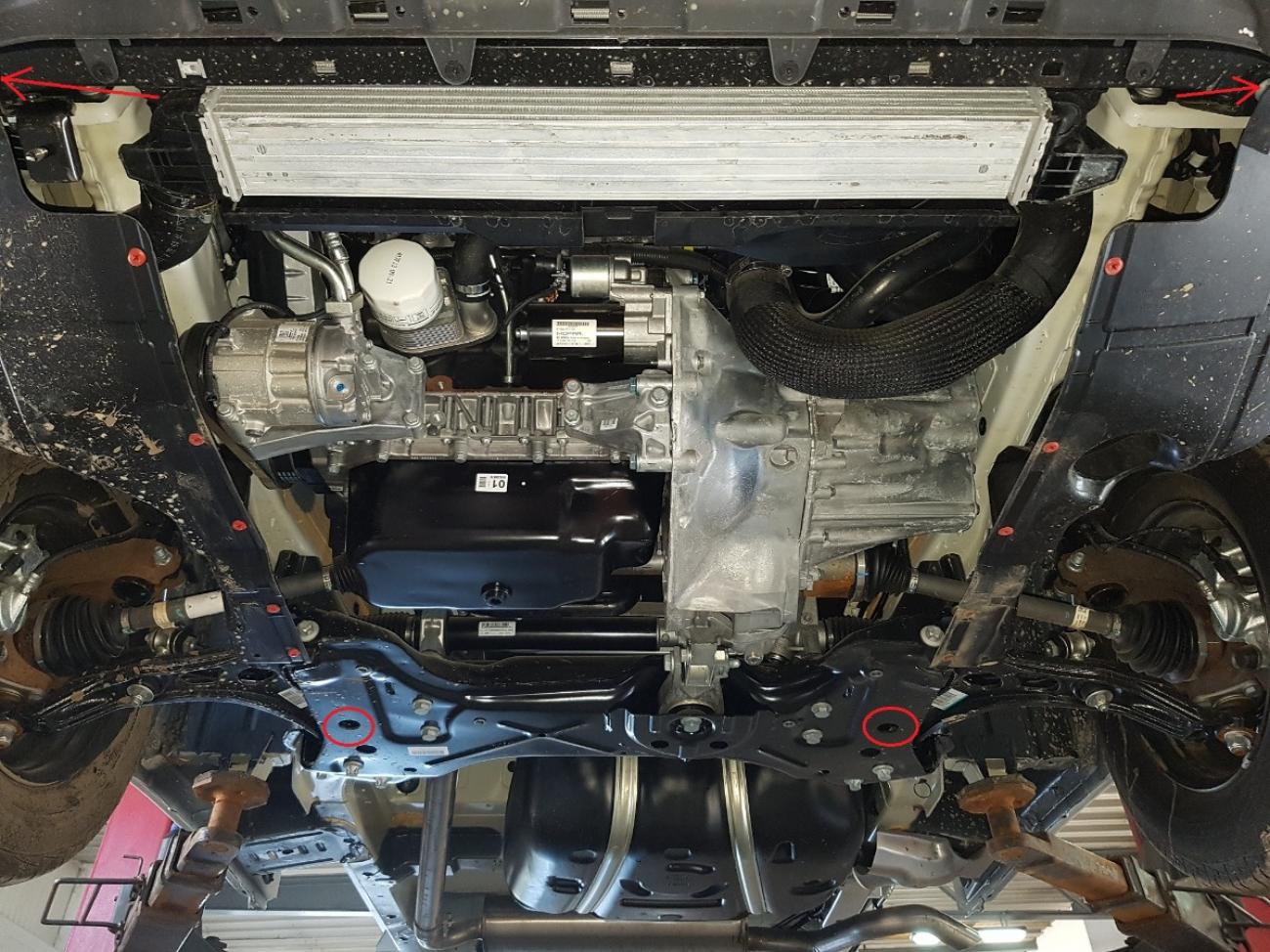 Skid plate Steel Engine+ | Citroën Jumper (2006-2016) - 4