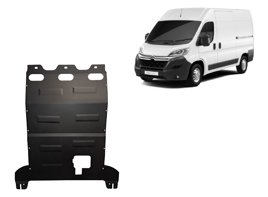 Proteção inferior em aço Motor+ | Citroën Jumper (2016-2026) - 2