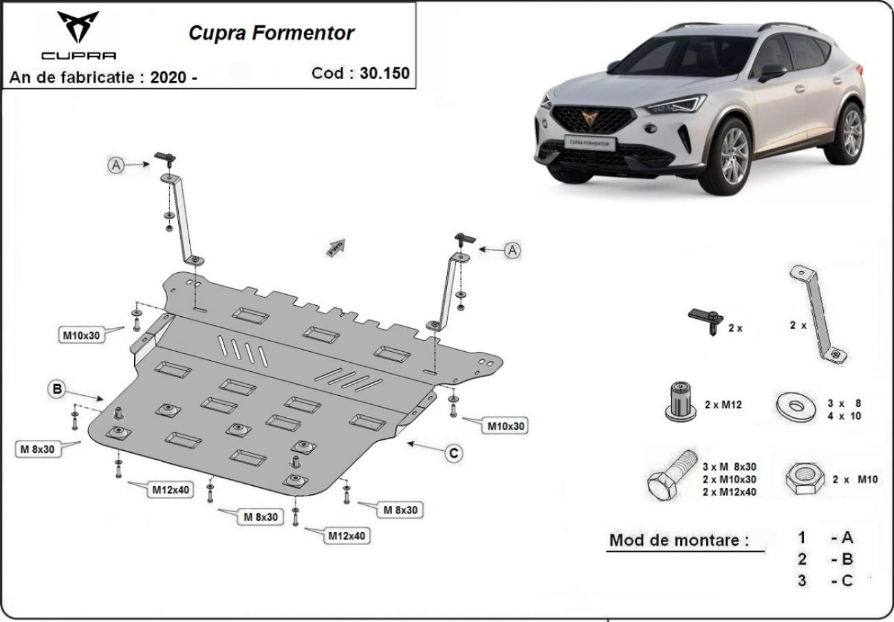 Skid plate Steel Engine+ | Cupra Formentor (2020-2026) - 3