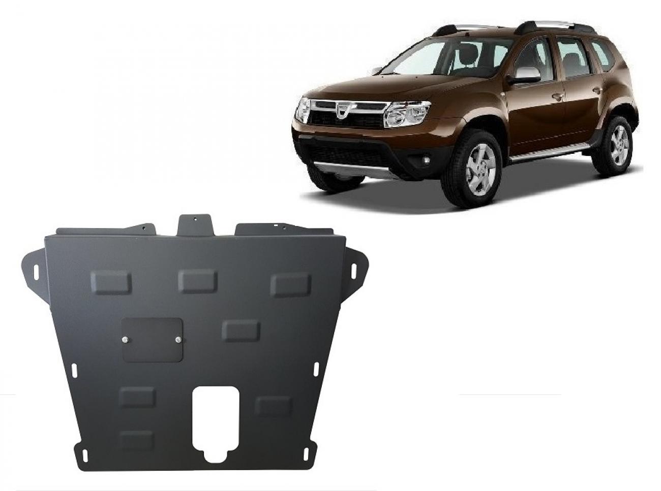 Bunnplate Stål Motor+ | Dacia Duster (2010-2017) - 2