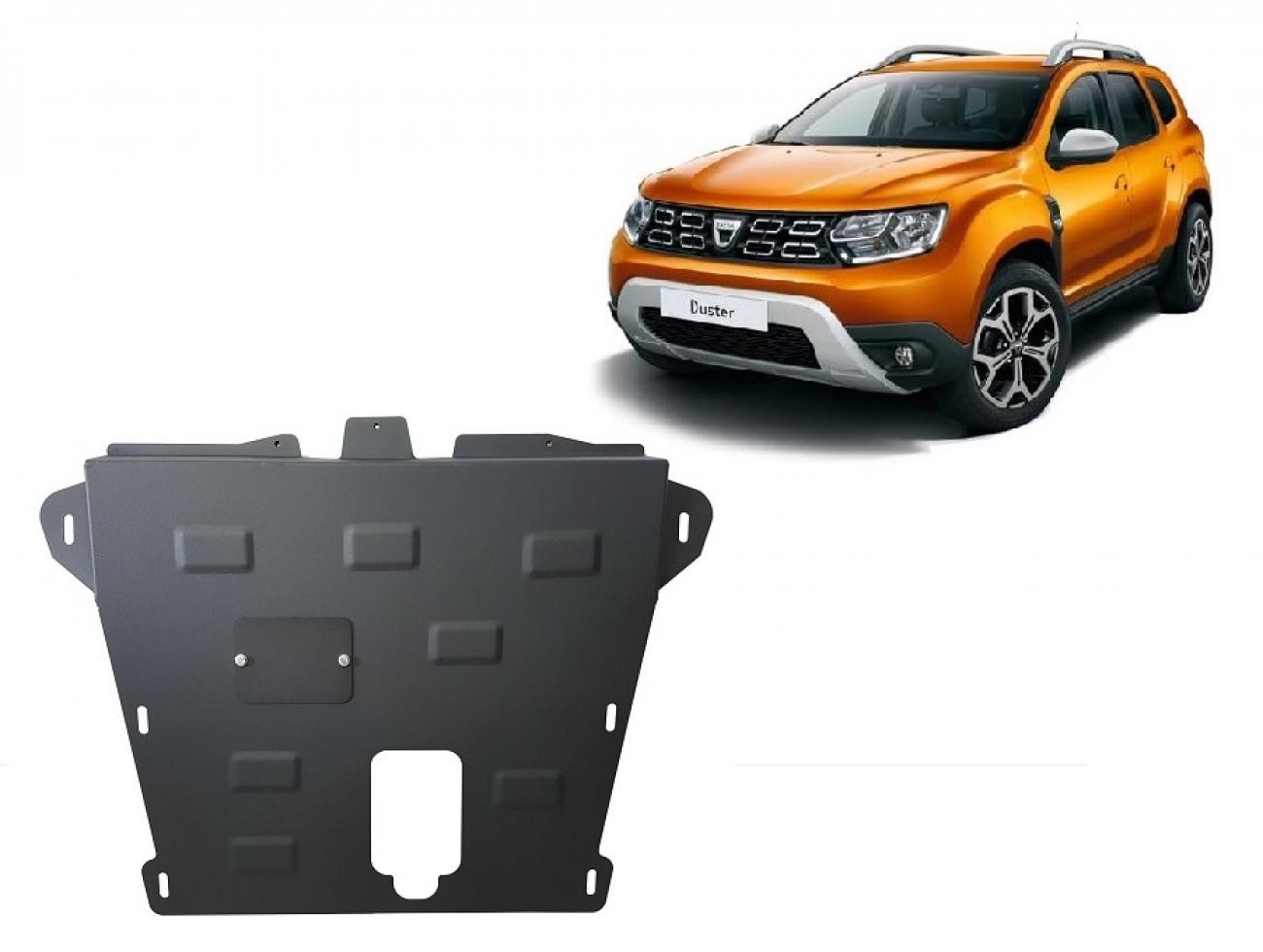 Hasplåt Stål Motor+ | Dacia Duster (2018-2024) - 2