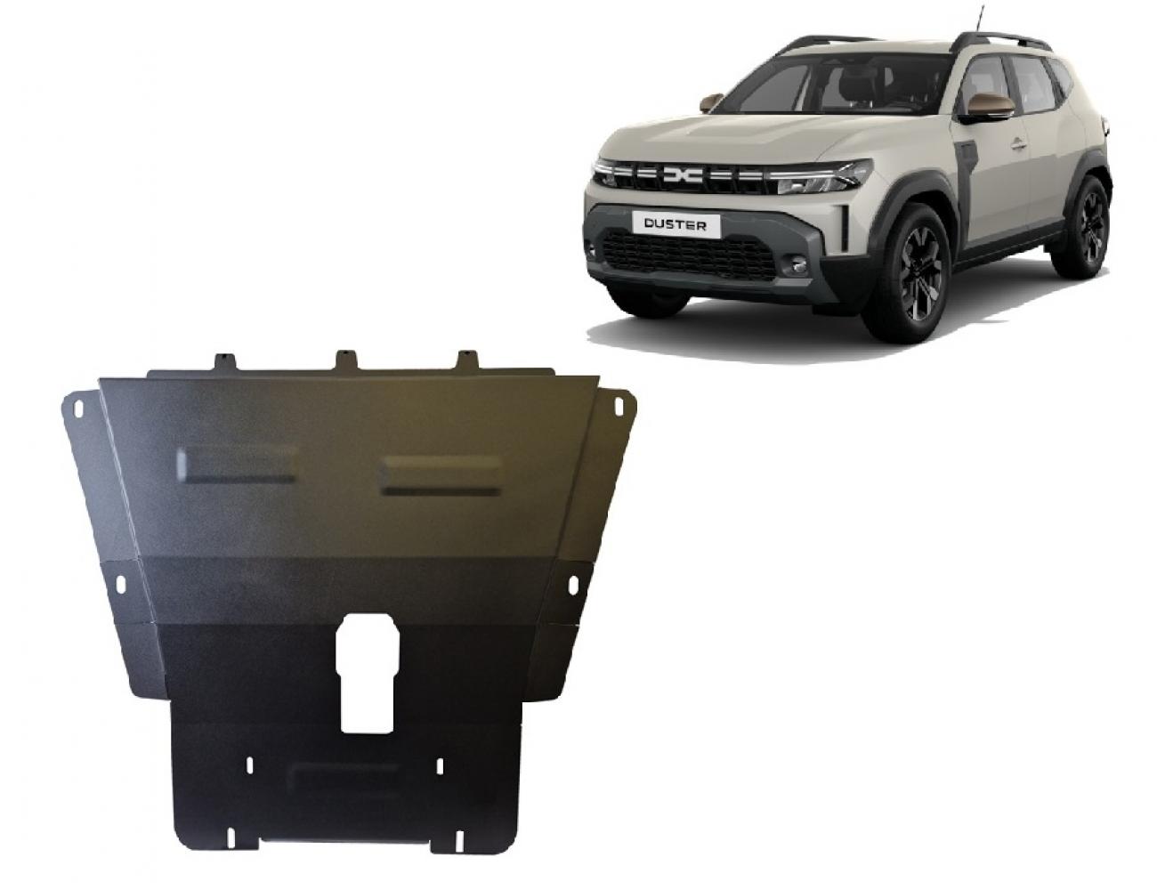 Skid plate Steel Engine+ | Dacia Duster - 4x2 + 4x4 (2024-2026) - 2