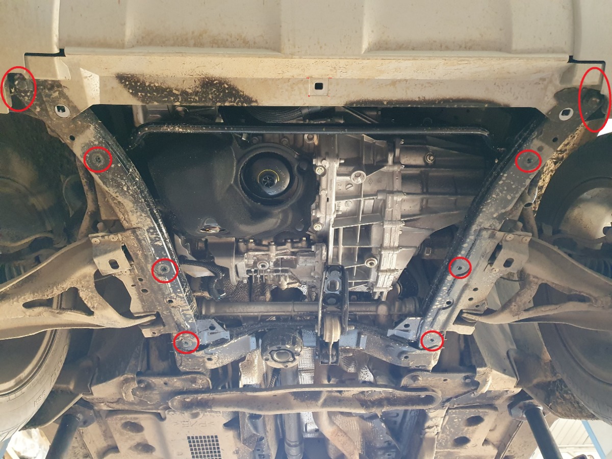 Protector inferior de acero Motor+ | Dacia Duster - 2,5 mm (2010-2017) - 4