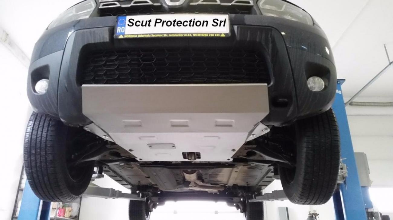 Hasplåt Stål Motor+ | Dacia Duster - 2,5 mm (2010-2017) - 4