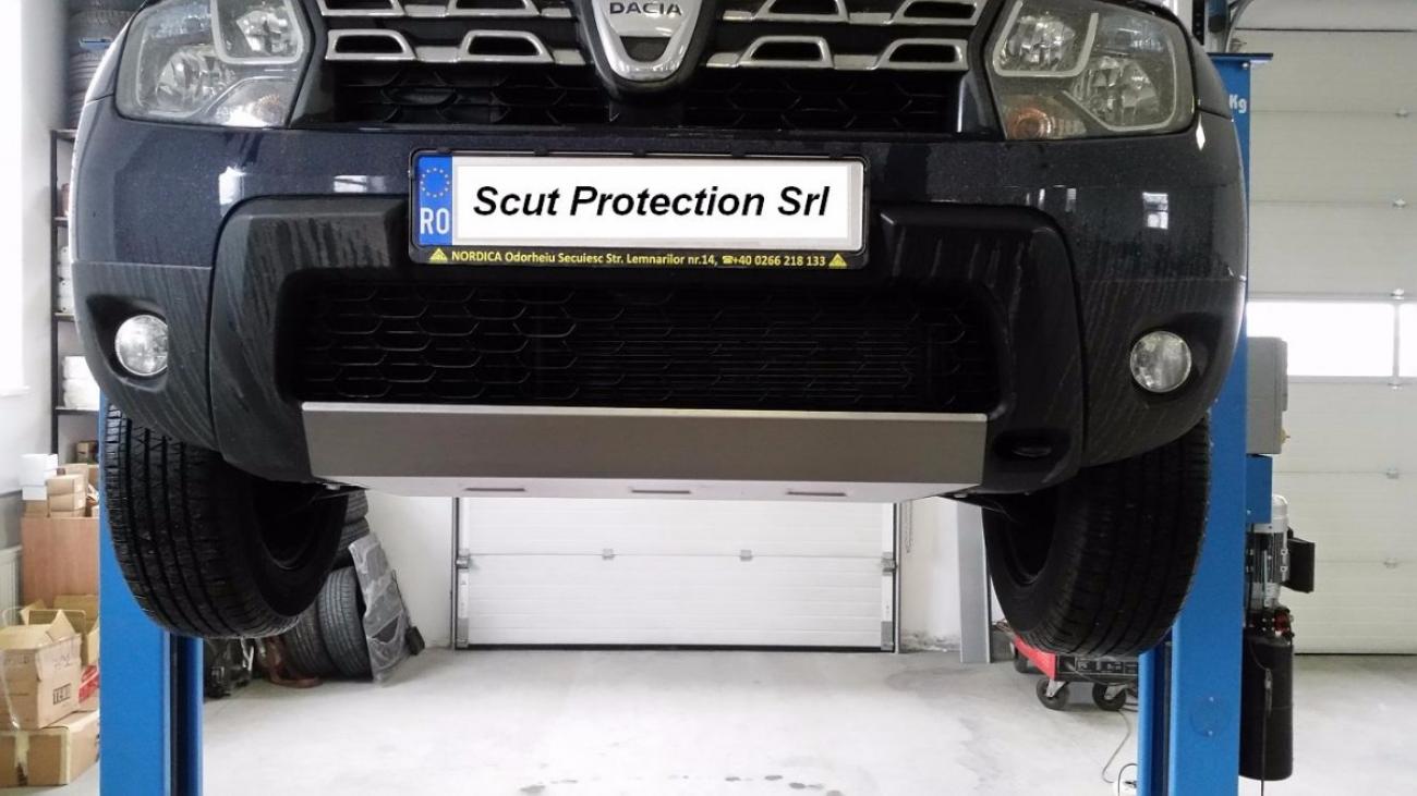 Hasplåt Stål Motor+ | Dacia Duster - 2,5 mm (2010-2017) - 5
