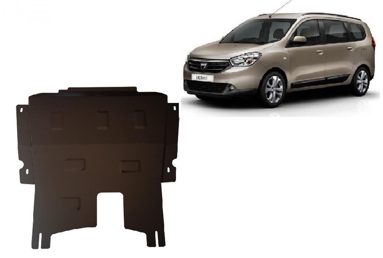Hasplåt Stål Motor+ | Dacia Lodgy (2012-2026) - 2
