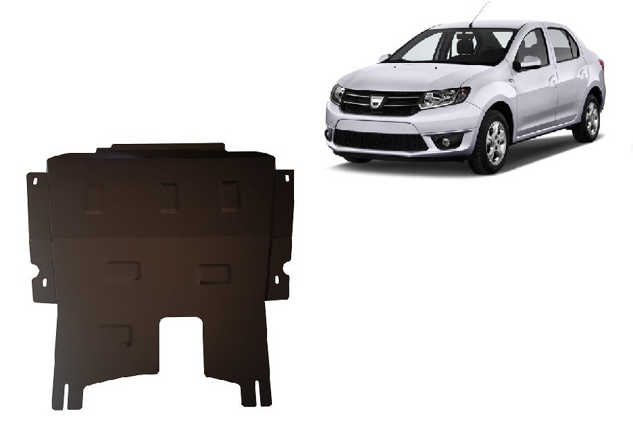 Protector inferior de acero Motor+ | Dacia Logan 2 (2012-2020) - 2