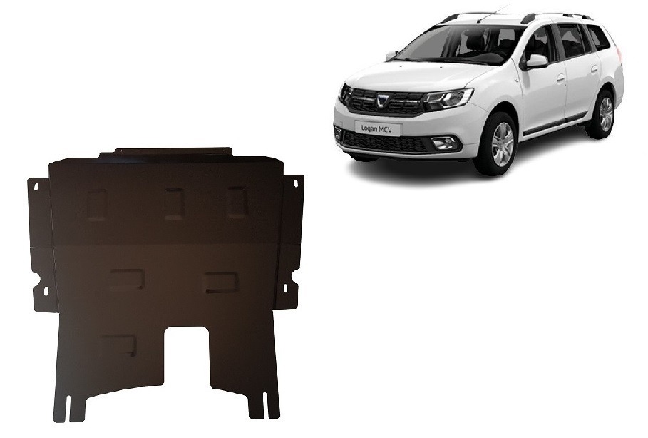 Proteção inferior em aço Motor+ | Dacia Logan MCV (2012-2020) - 2