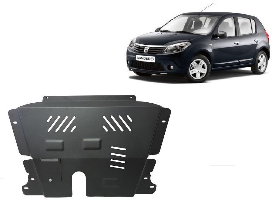 Protector inferior de acero Motor+ | Dacia Sandero (2005-2012) - 2