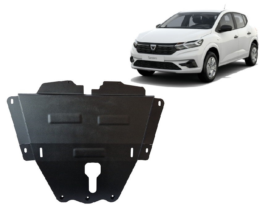 Skid plate Steel Engine+ | Dacia Sandero 3 (2021-2026) - 2