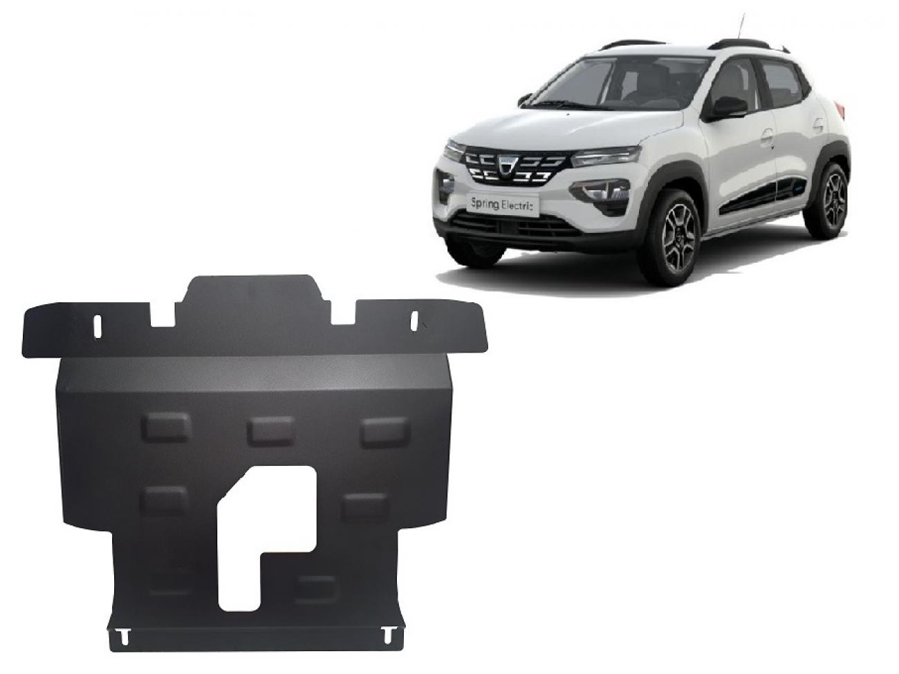 Pohjapanssari Teräs Moottori+ | Dacia Spring (2021-2026) - 2