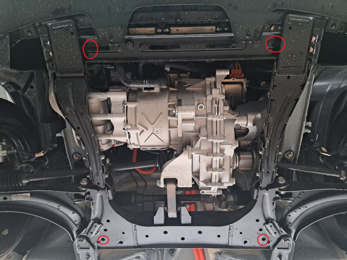 Protezione inferiore in acciaio Motore+ | Dacia Spring (2021-2026) - 5