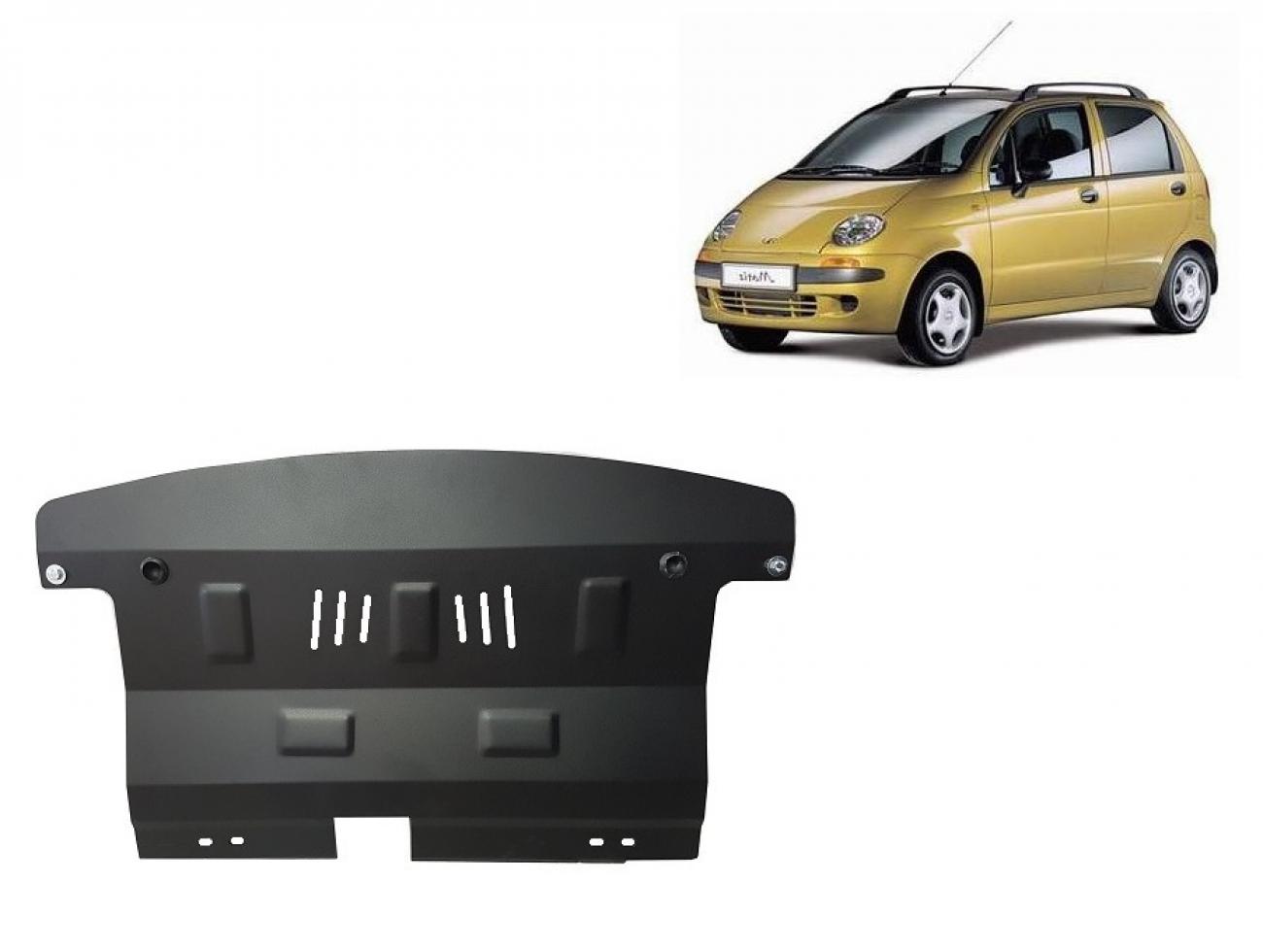 Hasplåt Stål Motor+ | Daewoo Matiz (1998-2004) - 2
