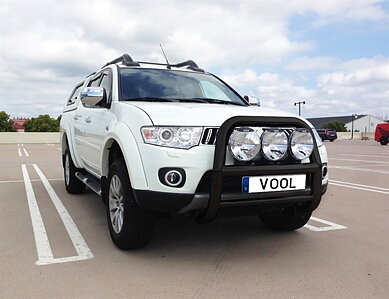 STOR 76MM Frontbåge [Svart] - Mitsubishi L200 2010-2015