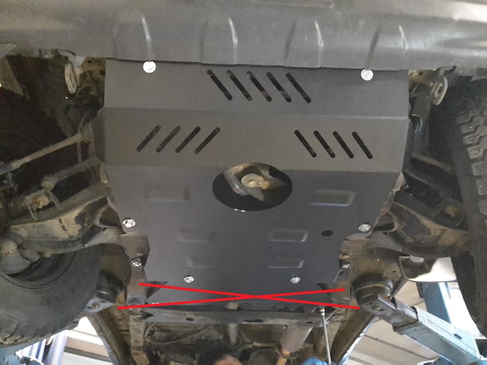 Skid plate Steel Engine+ | Daihatsu Terios (1997-2006) - 6