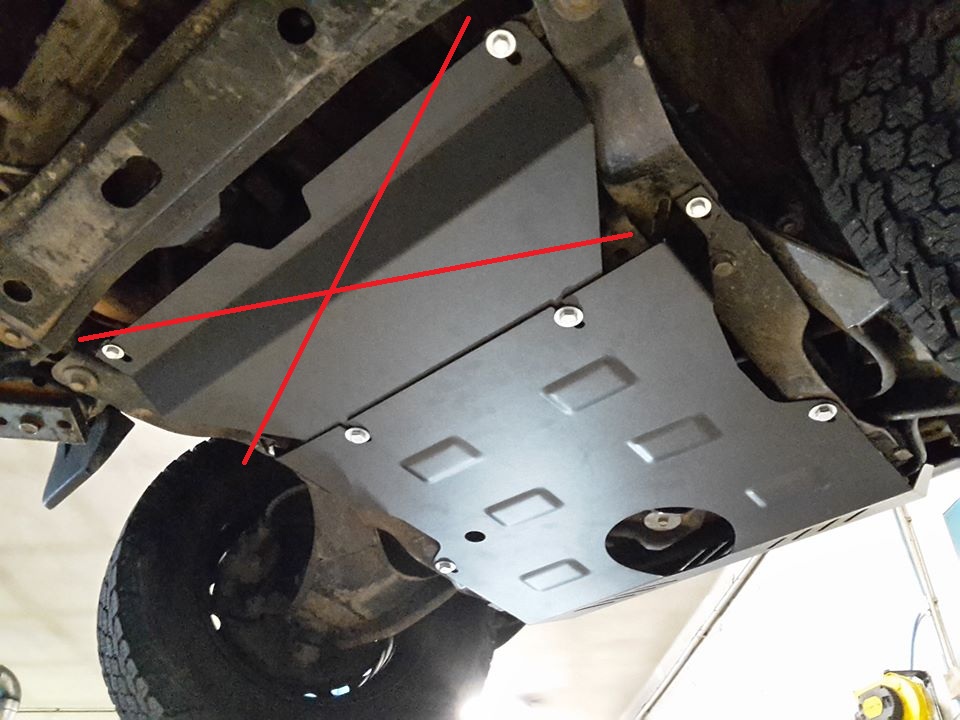 Skid plate Steel Engine+ | Daihatsu Terios (1997-2006) - 9