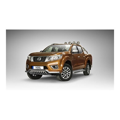 LOWBAR EU Frontbøjle med bundplade - Nissan Navara(NP300) 2016-