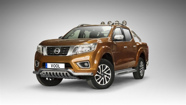 LOWBAR EU Frontbøjle med bundplade - Nissan Navara(NP300) 2016-