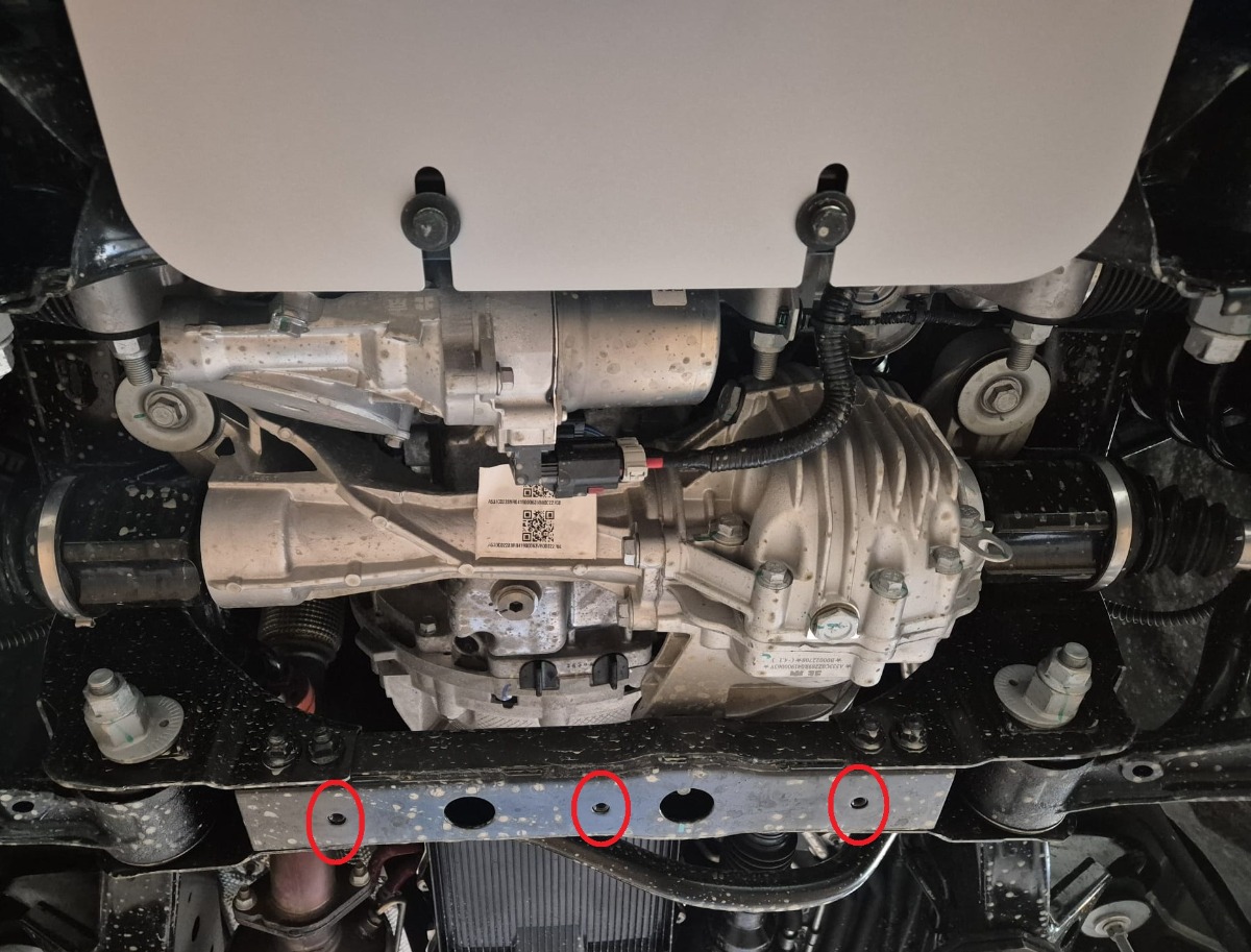 Protezione inferiore in alluminio Motore+ | BAIC Beijing BJ60 (2022-2026) - 6