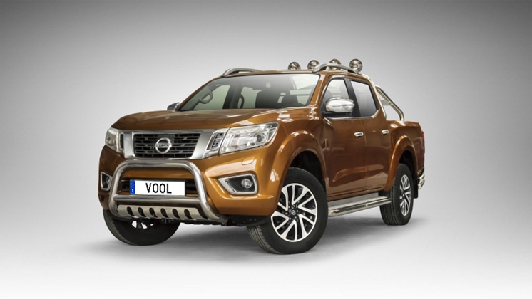 EU Frontbøjle med bundplade - Nissan Navara (NP300) 2016-