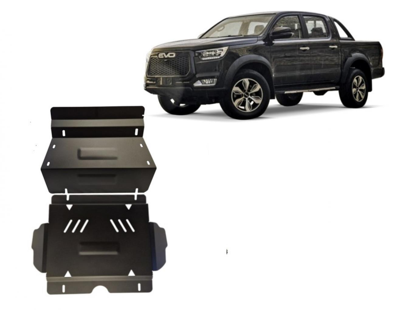 Skid plate Steel Engine+ | Evo Cross 4 (2018-2026) - 2