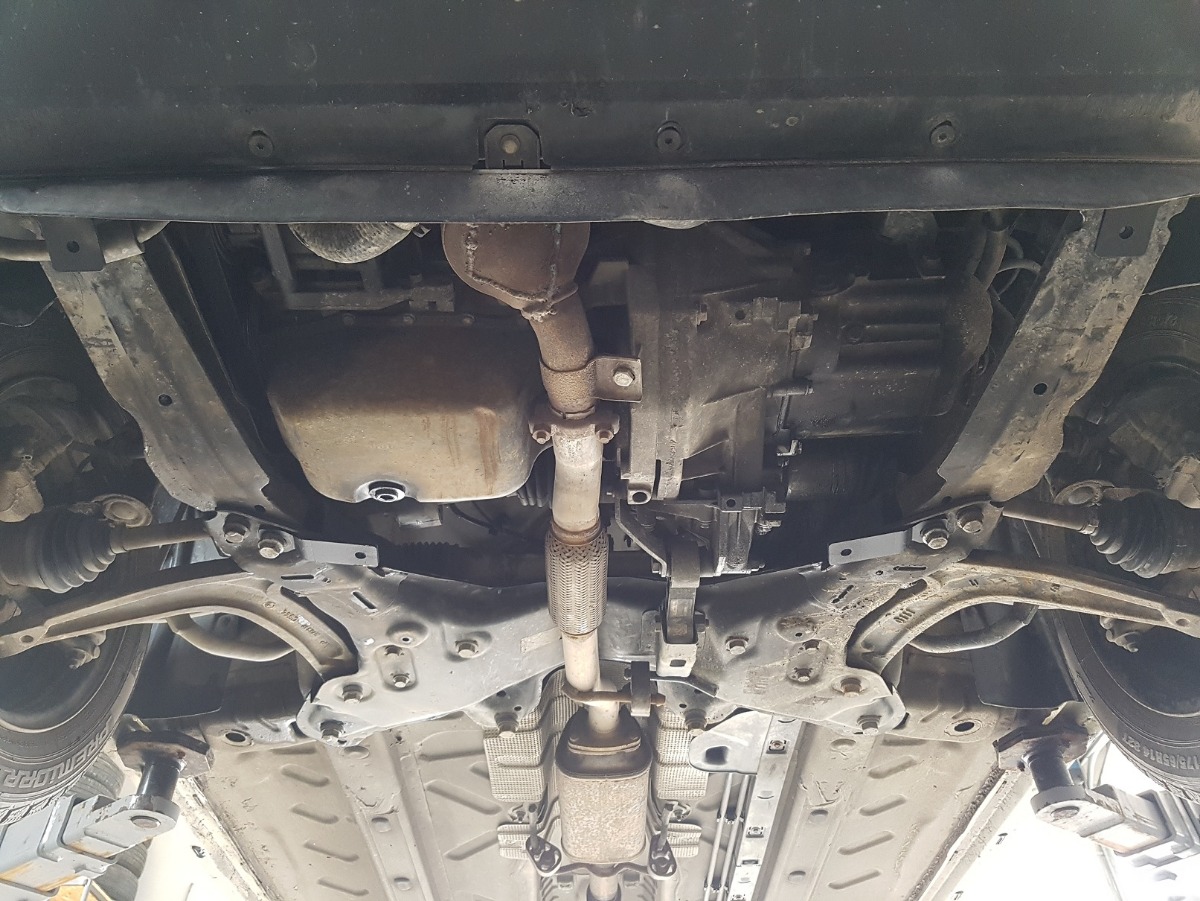 Protezione inferiore in acciaio Motore+ | Fiat 500 (2007-2026) - 5