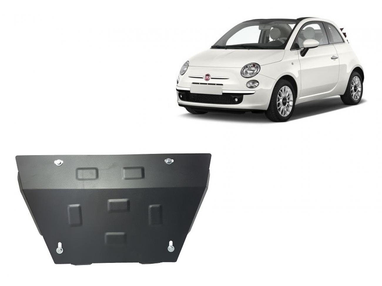 Skid plate Steel Engine+ | Fiat 500 (2007-2026) - 2