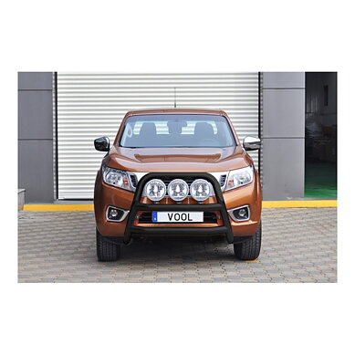 STOR 76MM Frontbøjle [Sort] - Nissan Navara 2016-