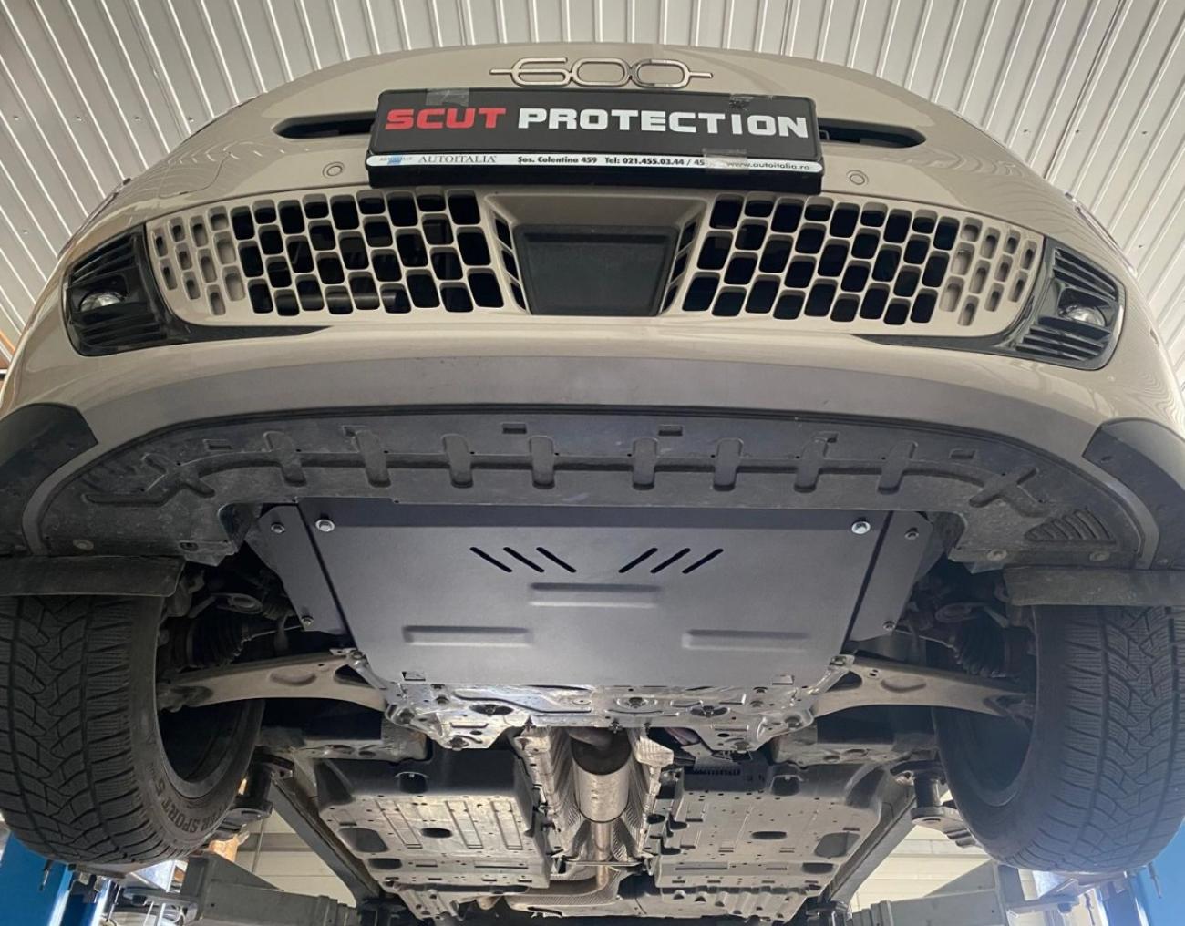 Skid plate Steel Engine+ | Fiat 600 (2023-2026) - 9