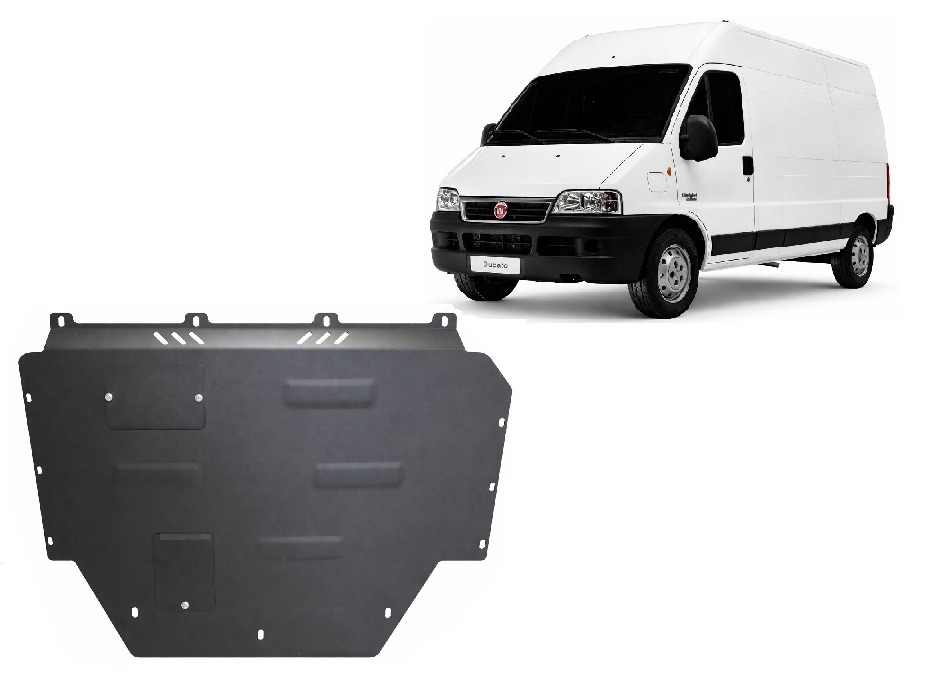 Protezione inferiore in acciaio Motore+ | Fiat Ducato (1994-2006) - 2