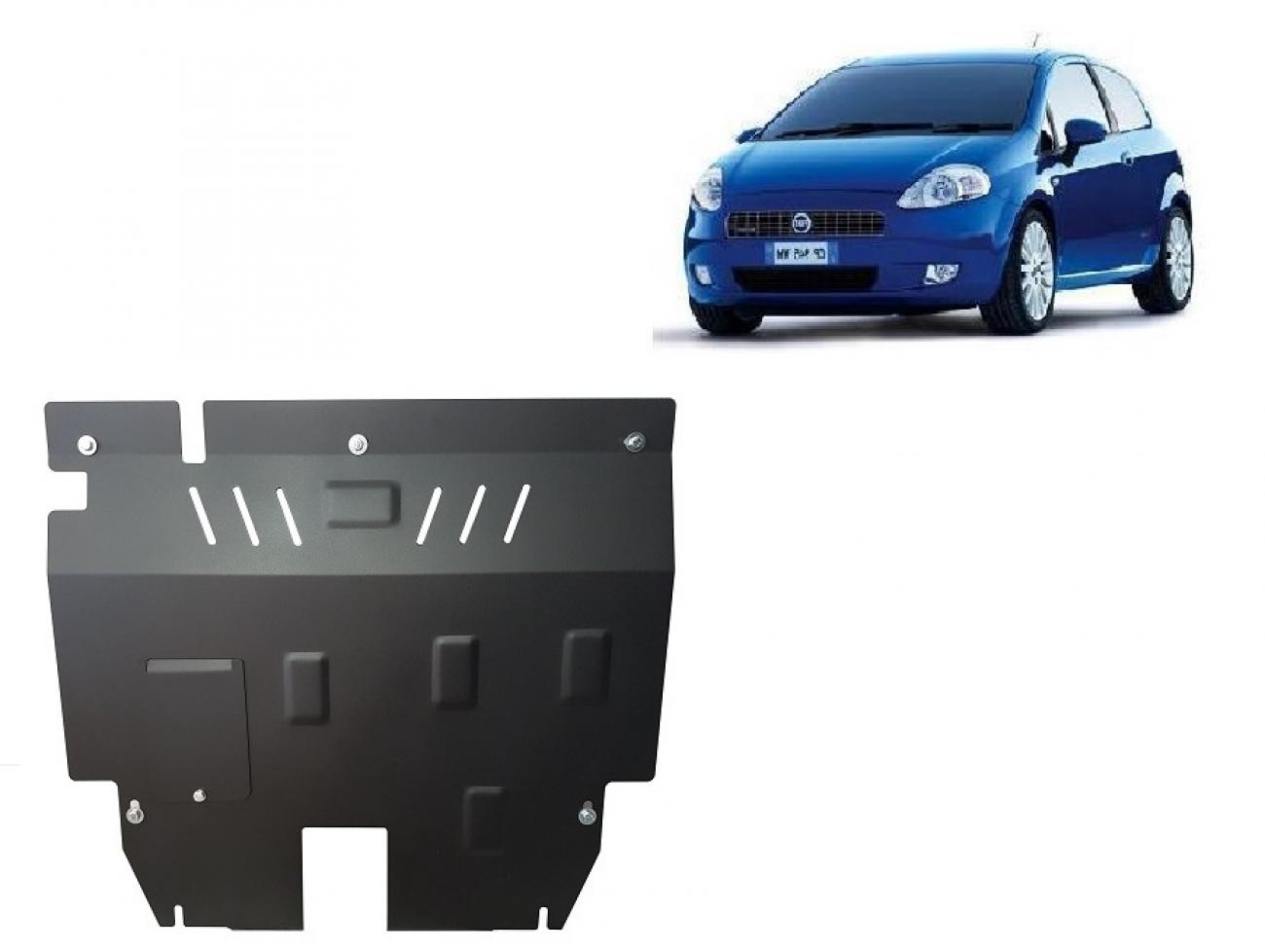 Bundplade Stål Motor+ | Fiat Grande Punto (2006-2018) - 2