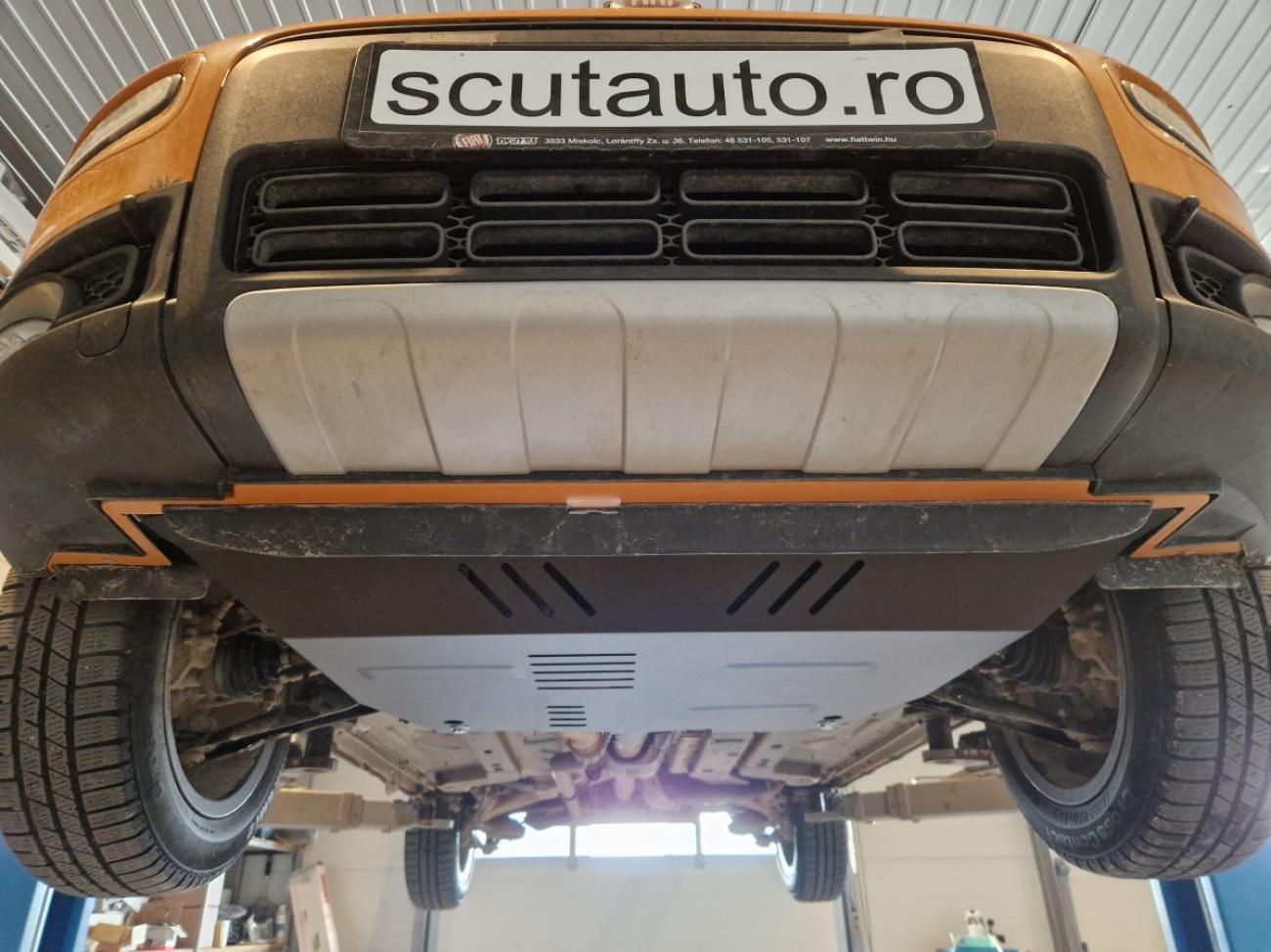 Skid plate Steel Engine+ | Fiat Panda 4x2 (2011-2026) - 9