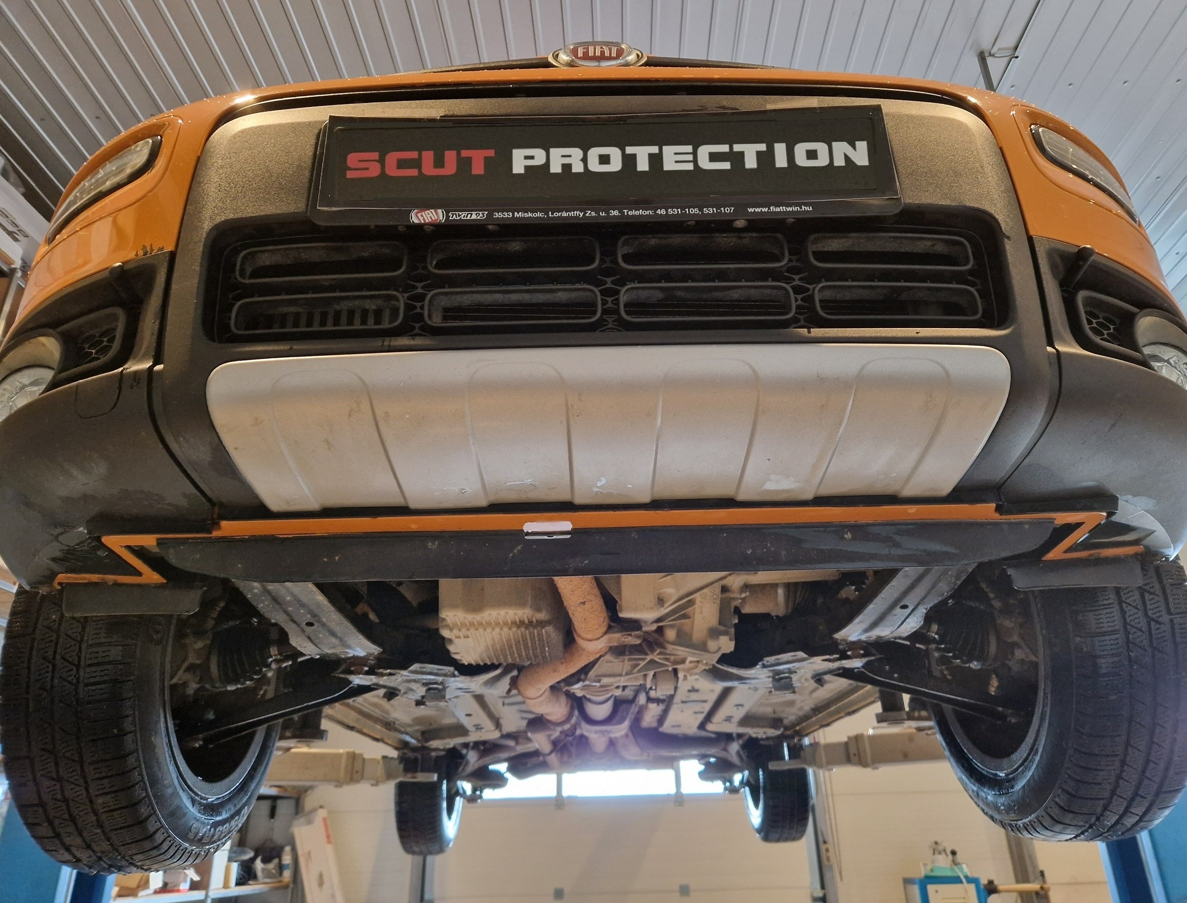 Protection inférieure en acier Moteur+ | Fiat Panda 4x2 (2011-2026) - 7
