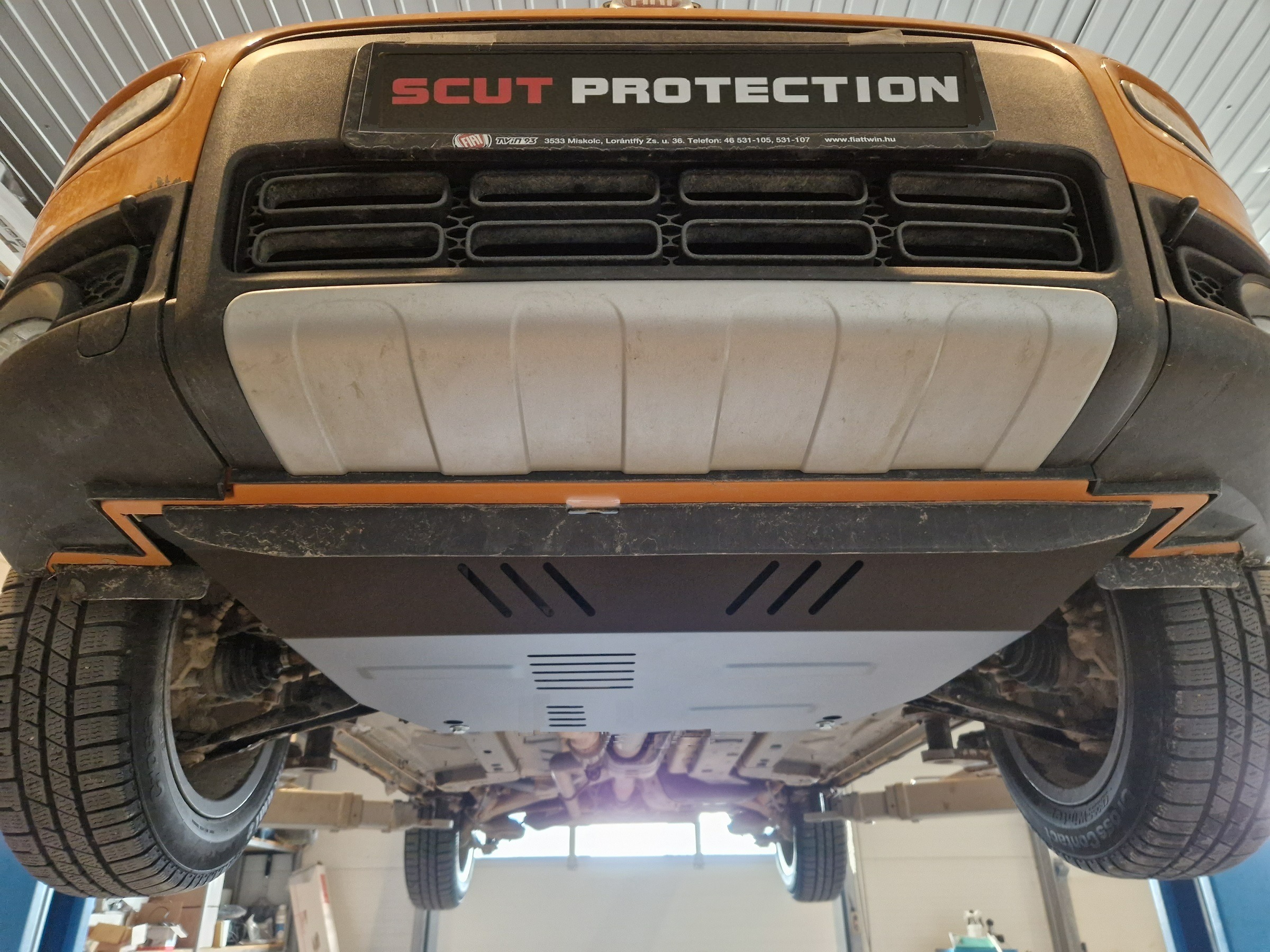 Protection inférieure en acier Moteur+ | Fiat Panda 4x2 (2011-2026) - 9