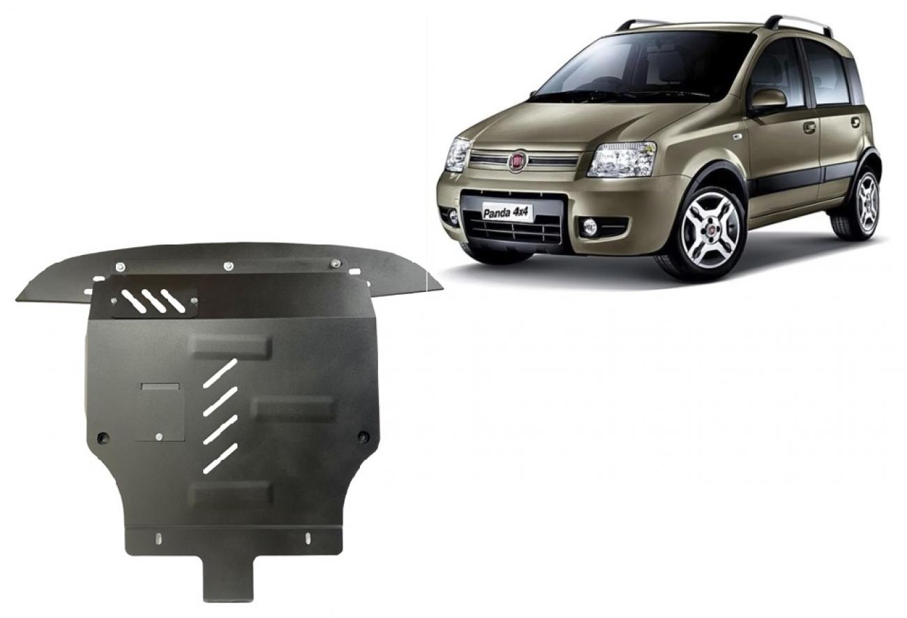 Skid plate Steel Engine+ | Fiat Panda 4x4 (2003-2012) - 2