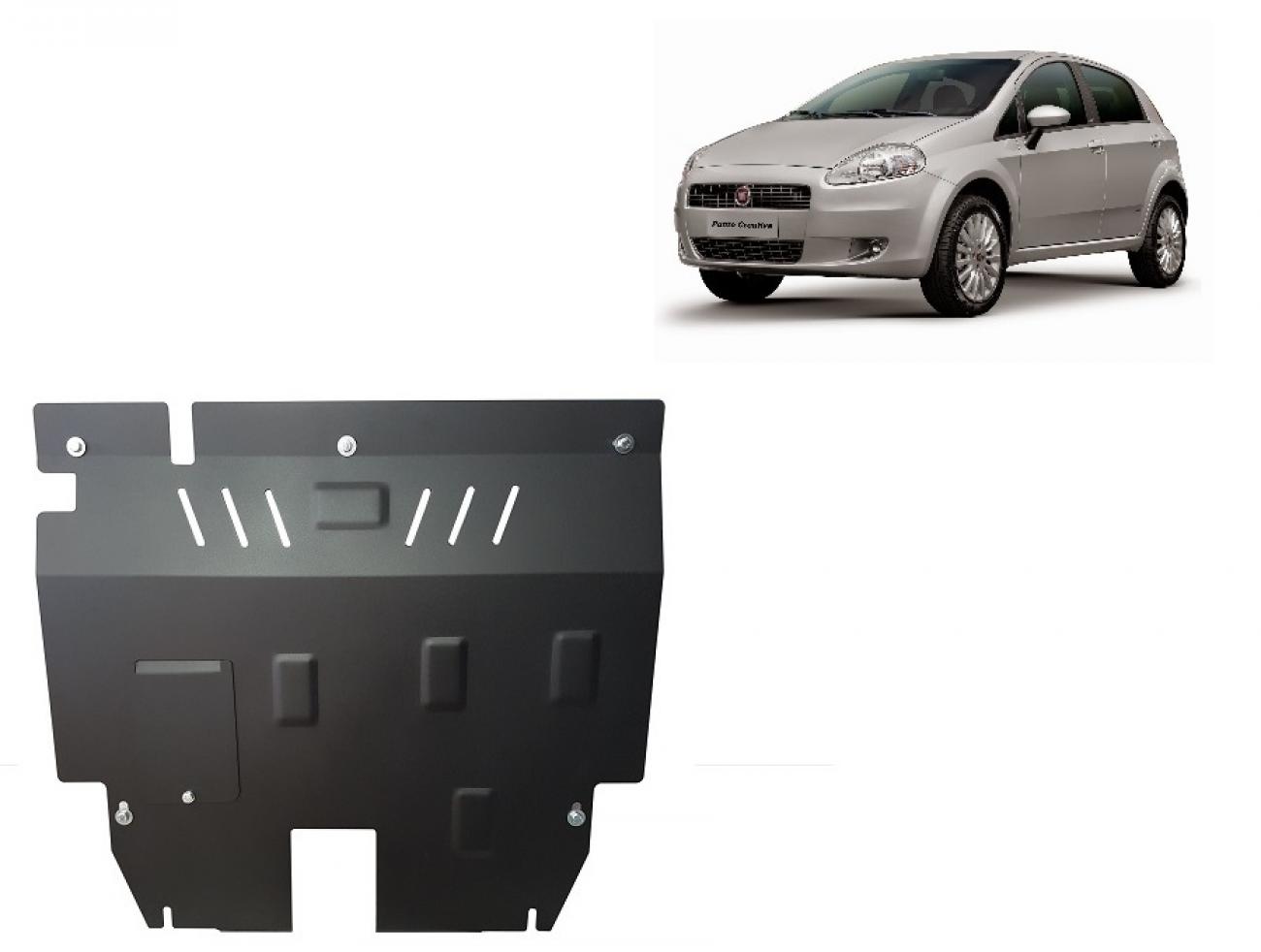 Skid plate Steel Engine+ | Fiat Punto (2005-2018) - 2