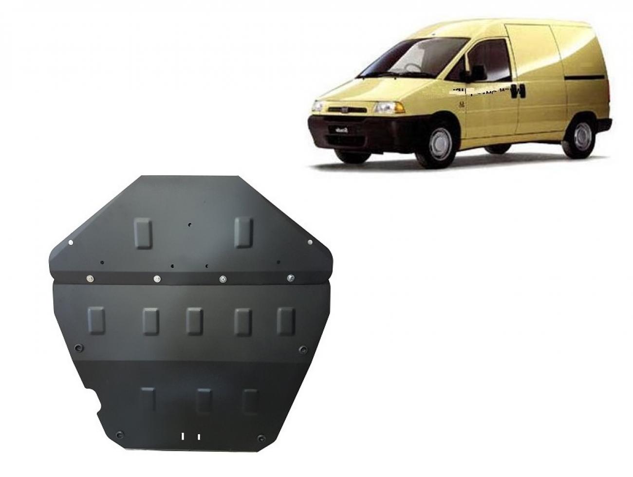 Pohjapanssari Teräs Moottori+ | Fiat Scudo (1995-2006) - 2