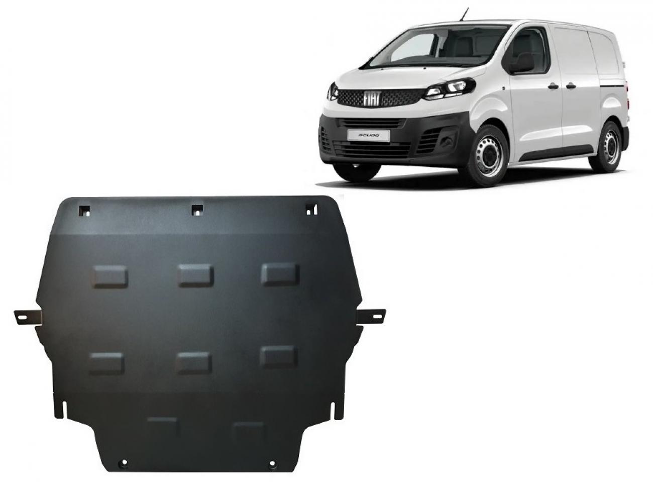 Pohjapanssari Teräs Moottori+ | Fiat Scudo (2022-2026) - 2