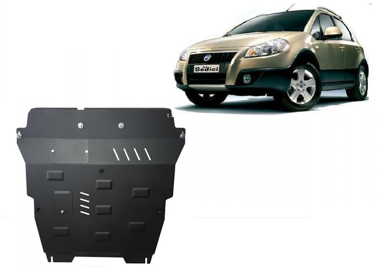 Skid plate Steel Engine+ | Fiat Sedici (2005-2014) - 2