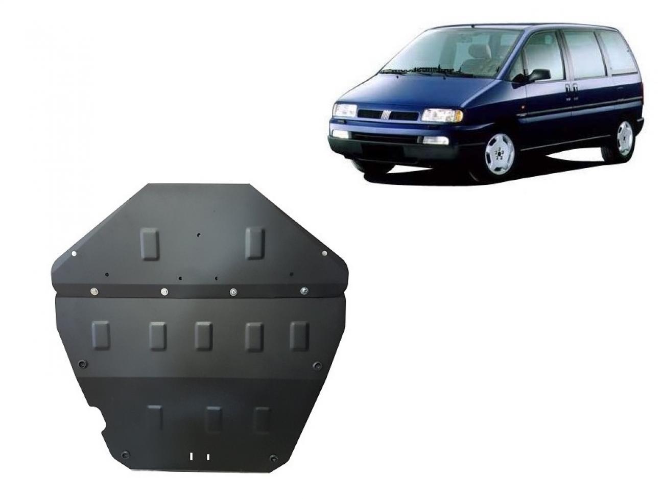 Hasplåt Stål Motor+ | Fiat Ulysse (1995-2003) - 2