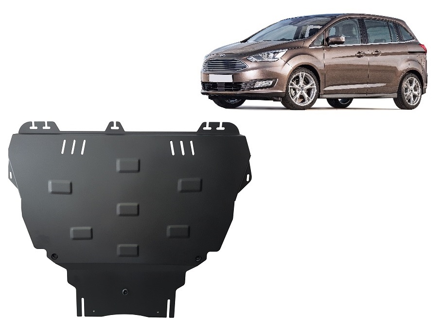 Stalen beschermplaat Motor+ | Ford C-Max (2010-2019) - 2