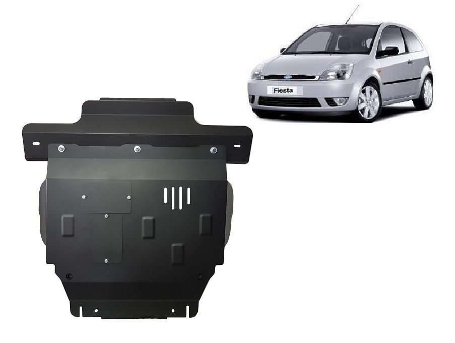 Stalowa osłona podwozia silnika+ | Ford Fiesta (2001-2008) - 2