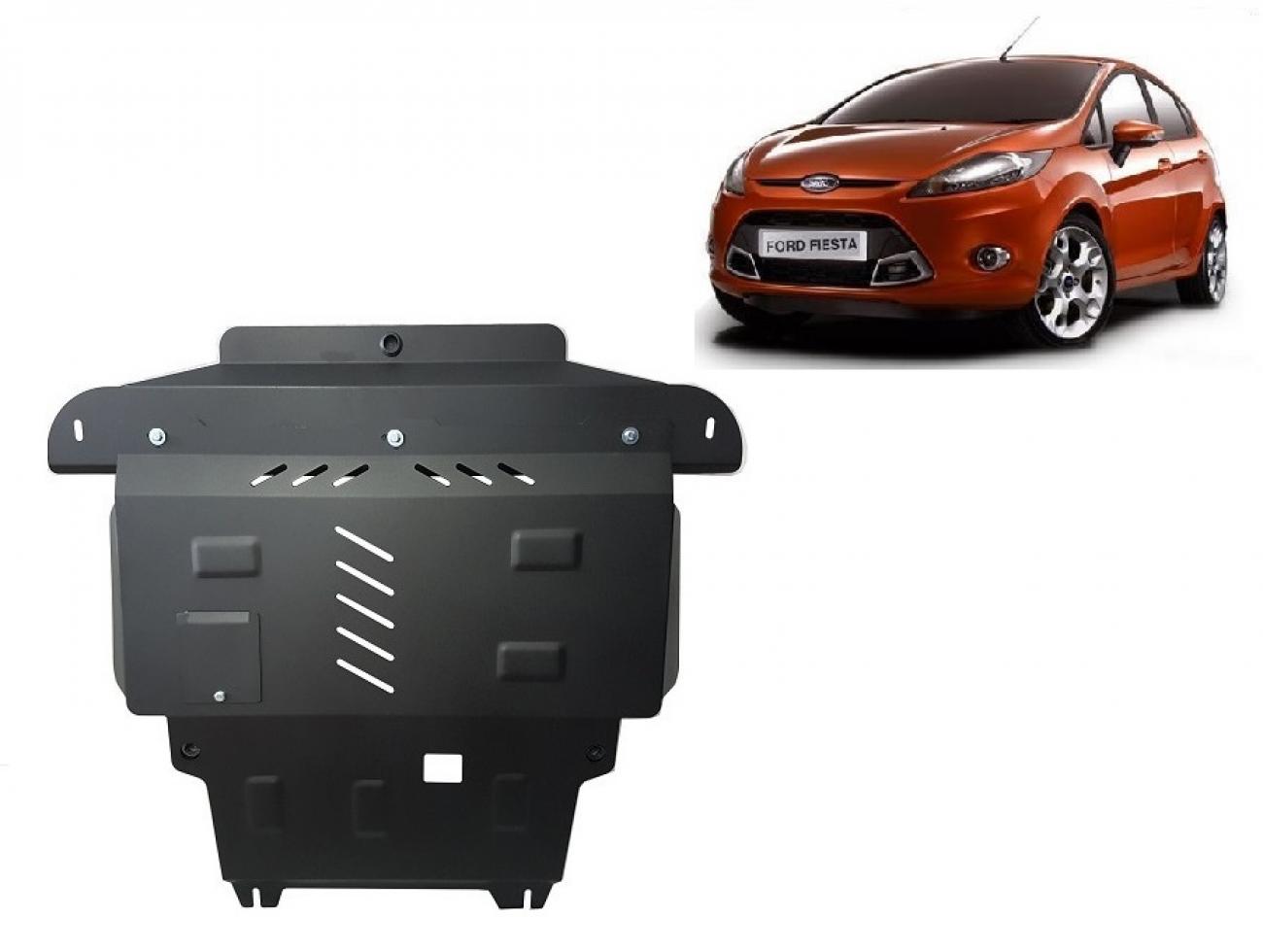 Skid plate Steel Engine+ | Ford Fiesta (2008-2016) - 2