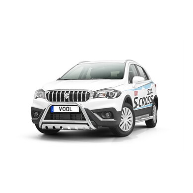 EU Bullbar with Skid Plate - Suzuki SX4 S-Cross 2016-2021
